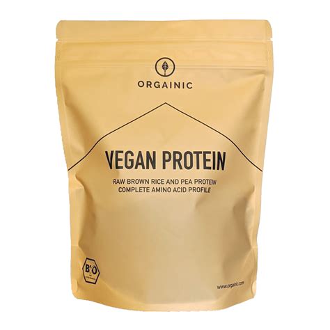 Bio Vegan Protein 700g - Natürlicher Geschmack Ohne Zusatzstoffe – ORGAINIC