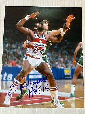 Spencer Haywood Signed Photo Hof Signed X Photo Hof Inscription