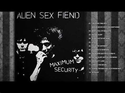 Alien Sex Fiend Maximum Security Vinyl LP Album R Discogs