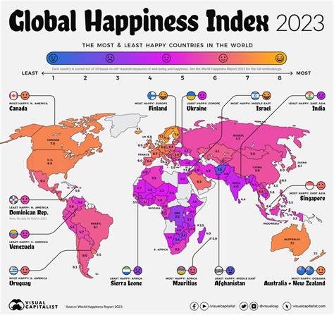 Los Países Más Felices E Infelices Del Mundo Este 2023 — Idealista News