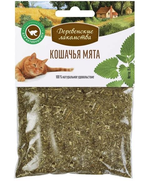 Кошачья мята для кошек Деревенские лакомства в Санкт-Петербурге