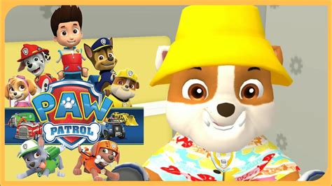 Щенячий патруль игра Бухта приключений Крепыш A day in Adventure Bay ...