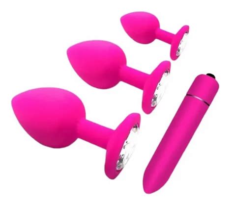 Set De Plug Anales Gel De S Lice Con Gema Juguete Sex Cuotas Sin Inter S