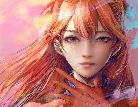 ArtStation - fan art / Soryu Asuka Langley (Neon Genesis EVANGELION)