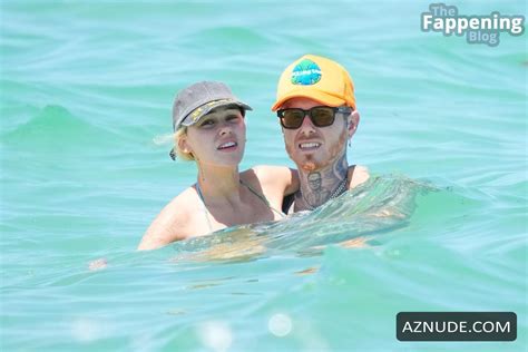 Alexa Galante Bunny Zingler Rocks A Sexy Blue Bikini On Miami Beach AZNude