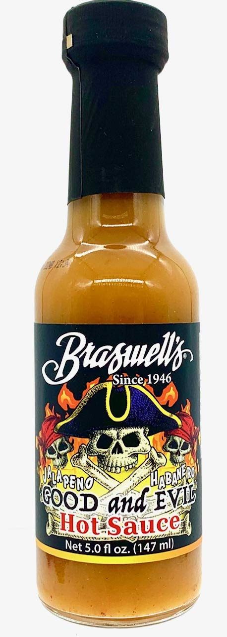 Amazon Braswell S Good Evil Hot Sauce Grocery Gourmet Food