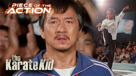 The Karate Kid 2010 Dres Final Knockout Kick Youtube