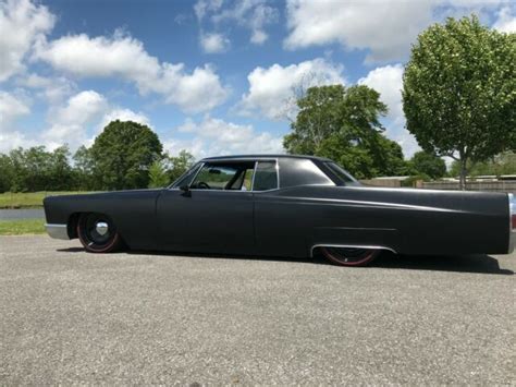 1968 Cadillac Coupe Deville Bagged 20 Steel Hot Rat Rod Slammed Low