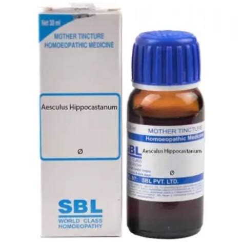 Buy Sbl Aesculus Hippocastanum Q Mother Tincture 30 Ml 19 Minutes