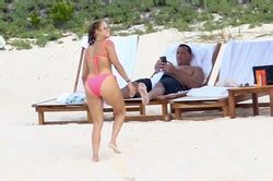 SWIMWEAR Jennifer Lopez In A Bikini On The Beach In Turk And Caicos 9 20 20 LQ MQ Phun Org