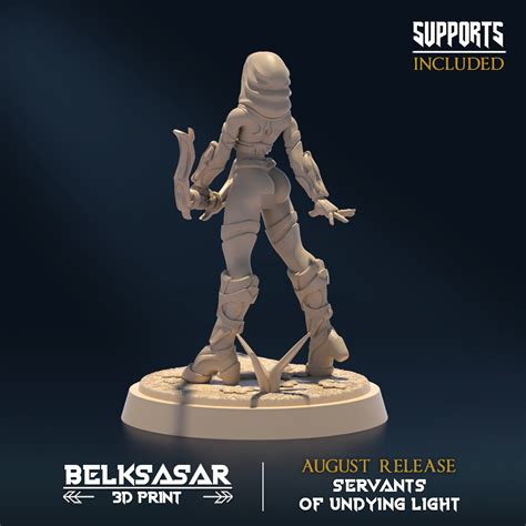 Fichier Stl Undying Light Sentinel E Nude Et Normal Plan Imprimer En D T L Chargercults