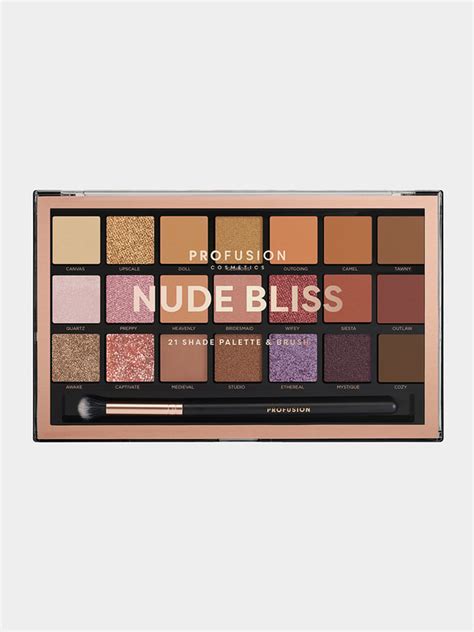 Nude Bliss Eyeshadow Palette Styli