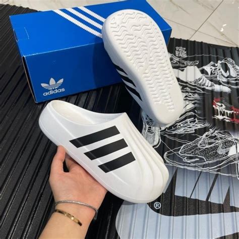 Dép sục Adidas Adifom Superstar Mule Black White Sục thể thao Adidas đen trắng nam nữ hot