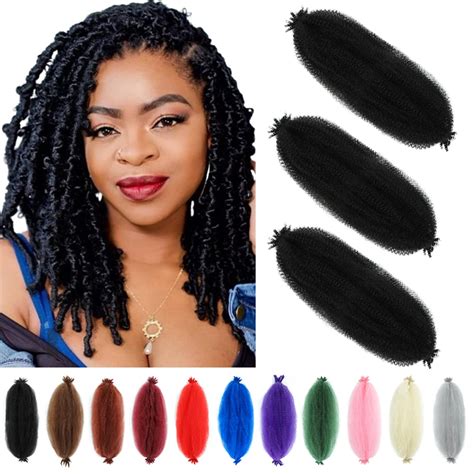 Amazon Springy Afro Twist Hair 12 Inch 3 Packs Kinky Twist Hair