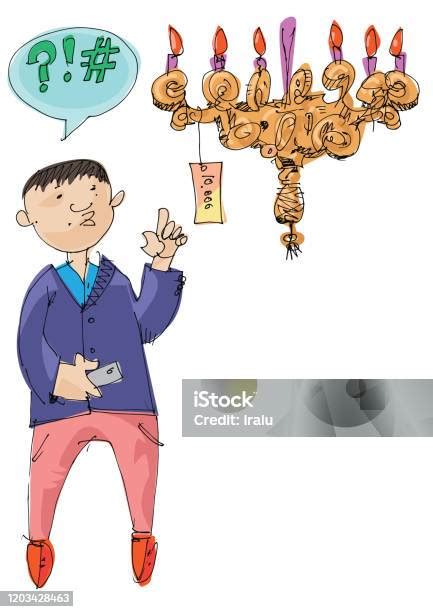Confused Customer Stock Illustration Download Image Now Adult