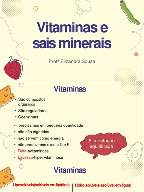 Vitamina E Sais Minerais - Vitamina e Sais Minerais (2 | PDF