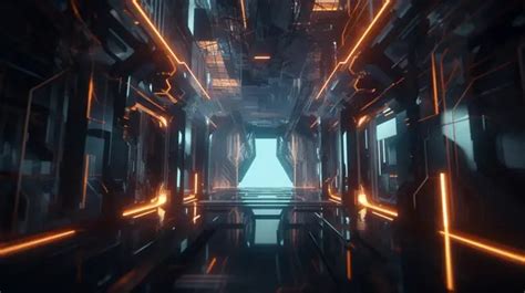 cyberpunk geometric shapes  futuristic  rendering background data