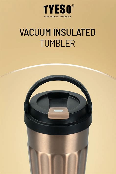 Tyeso Keep Cold And Hot Vacuum Insulated Coffee Mug Ml Ml Ts Ts Shopee Malaysia