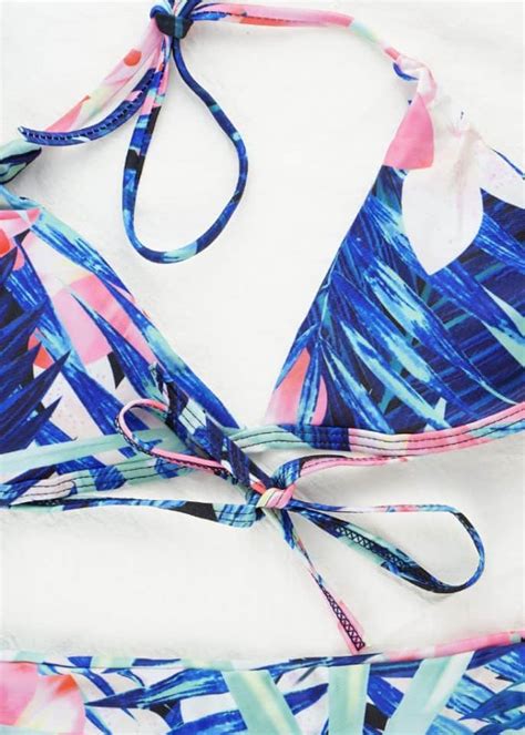 Hypegem Strike Floral Triangle Tie Bikini Hypegem Closed Until Further Notice