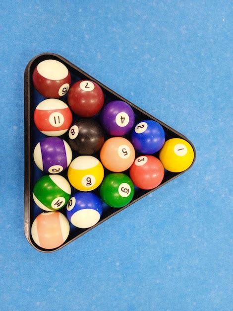 Premium Photo | Billiard ball colors