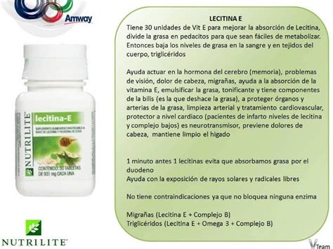 Beneficio De La Lecitina Nutrilite Amway Amway Business