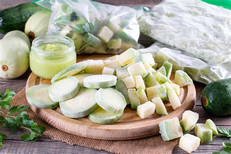 Zucchini Einfrieren Zucchini Gekocht Und Roh Konservieren