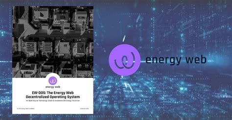 energy web releases update  dos technology stack
