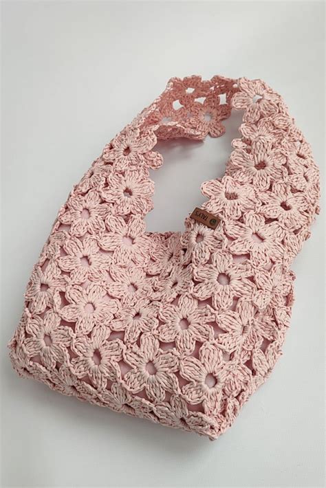 Pink Raffia Crochet Bag Large Boho Purse For Women Artofit