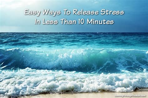 40+ Stress Relief Activities That Take Less Than 10 Minutes - Dancing ...