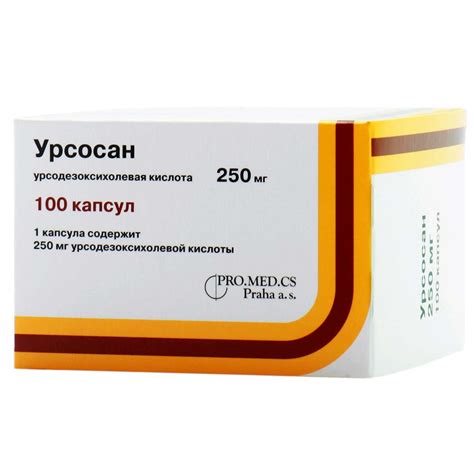 Урсосан капсулы 250 мг №100 – купить c доставкой до аптеки | «Фарминторг»