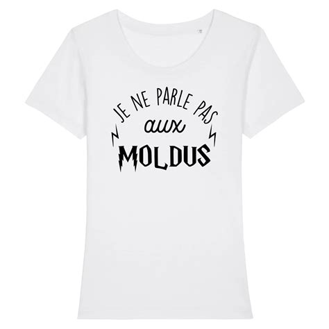 Tee Shirt Harry Potter Moldus Pour Femme La French Touch