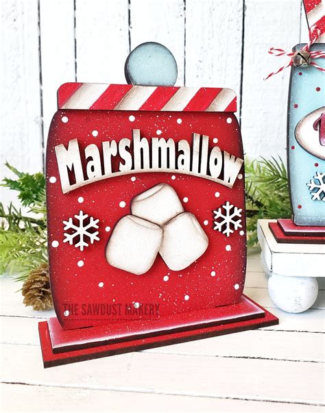 Standing Hot Cocoa Bar Svg File Laser Cut File Glowforge Etsy