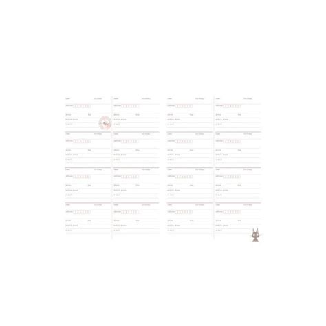 Schedule Diaries And Calendars Maison Ghibli 2022 Schedule Leather