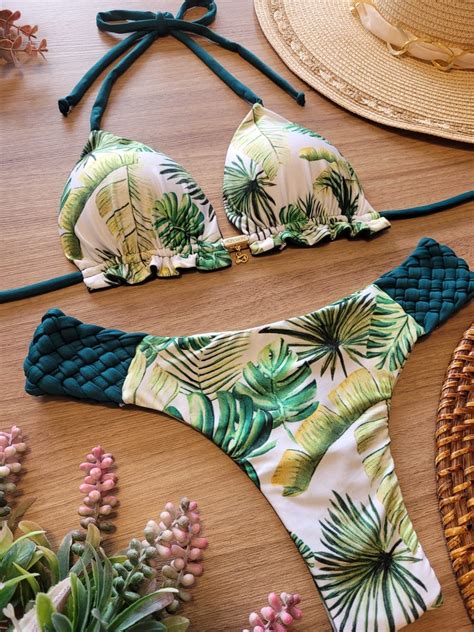 Beach Tops Beach Wears Swimsuits Swimwear Resort Wear Palm Beach Crochet Bikini Swimming