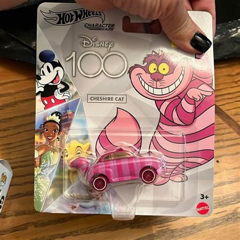 Hot Wheels Disney Toys Disney Character Hot Wheels Car Cheshire Cat