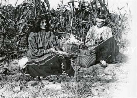 Native American Women Farming