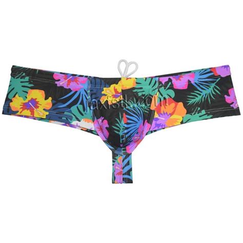 Fashion Bikini Brazilian Mens Swimwear Skimpy Briefs Cut Surf Board Shorts Cheeky Sexy Swim
