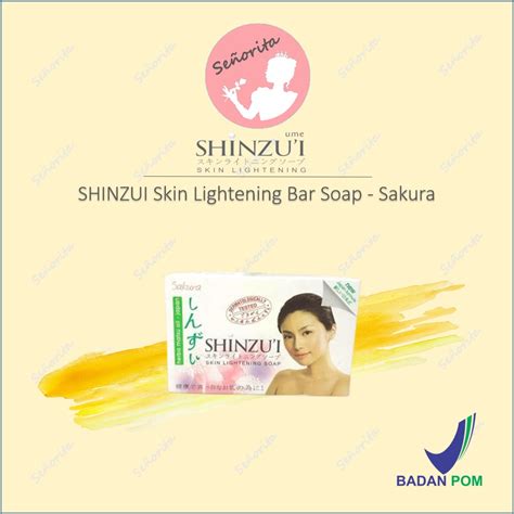 Jual Shinzui Skin Lightening Bar Soap Gr Shopee Indonesia