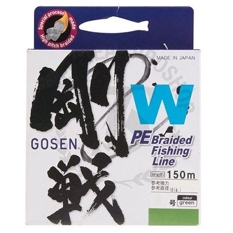 Плетеный шнур Gosen W 4 braid - купить по цене от 2357₽ в Москве ...
