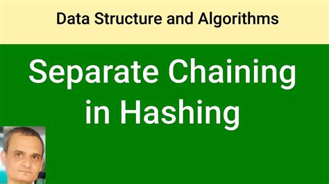 Separate Chaining In Hashing Youtube