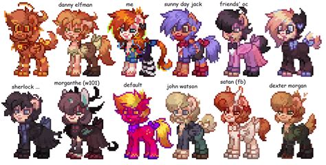 Some Newer And Older Ponies Ive Made Rponytown