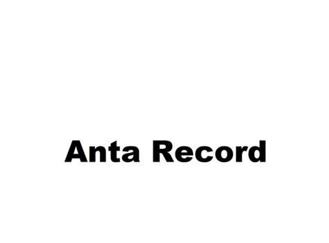 Anta Record groups & arists kpop profile (2024 updated) | kpopping