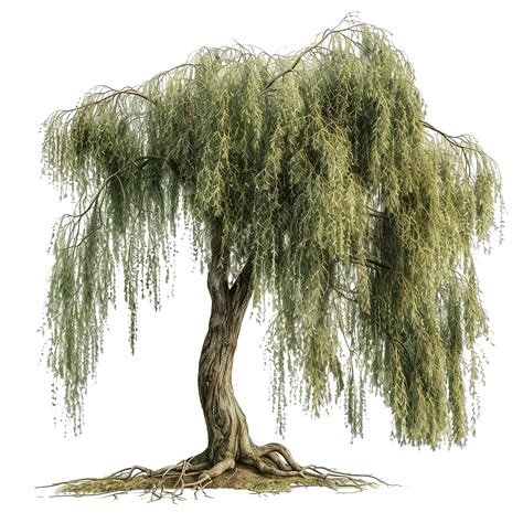 Weeping Willow Tree Vintages, Tree, Wood, Vintage PNG Transparent Image