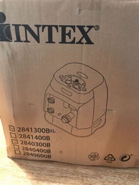 Intex SSP H Pure Spa Pump Hot Bubbler For Sale From United States