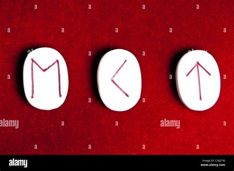 runic magic  res stock photography  images alamy