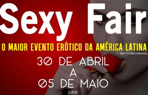 Sexy Fair Maior feira erótica da América Latina acontece no Rio Sambrasil Turismo e Cultura