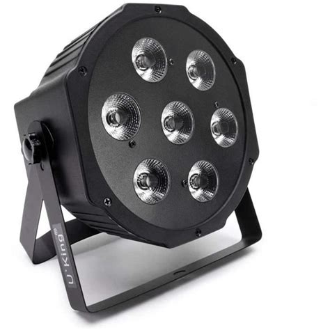 7 RGBW LED Par LED Lampe de Scène avec DMX 7 Canal Auto D activation