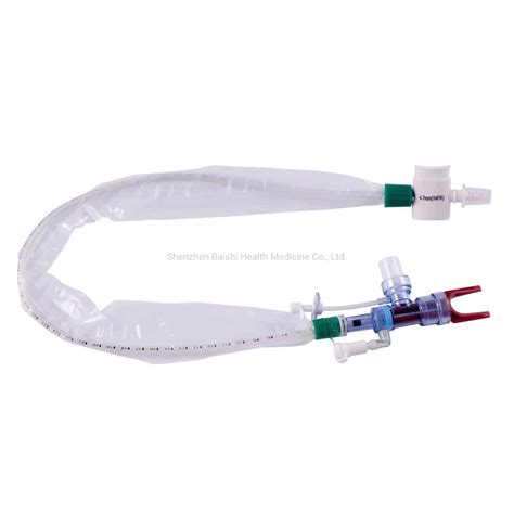 Automatic Flushing PVC L Type 72 Hours Closed Suction Catheter For