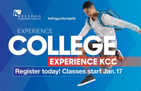 Kellogg Community College asks students to “Experience KCC” through ...