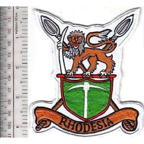 Rhodesia Army Rhodesian Defence Force RDF National Army Crest Insignia ...